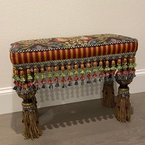 Mackenzie Childs bench